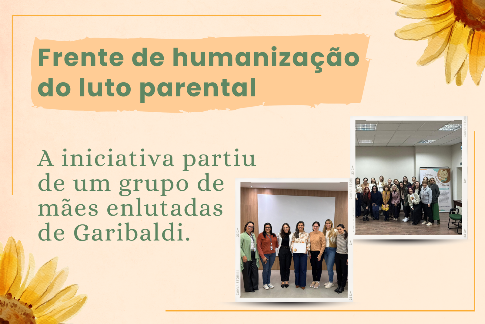 Garibaldi inicia articulação local pela humanização do luto parental